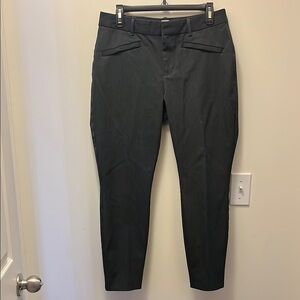 GAP curvy skinny ankle black pants size 10